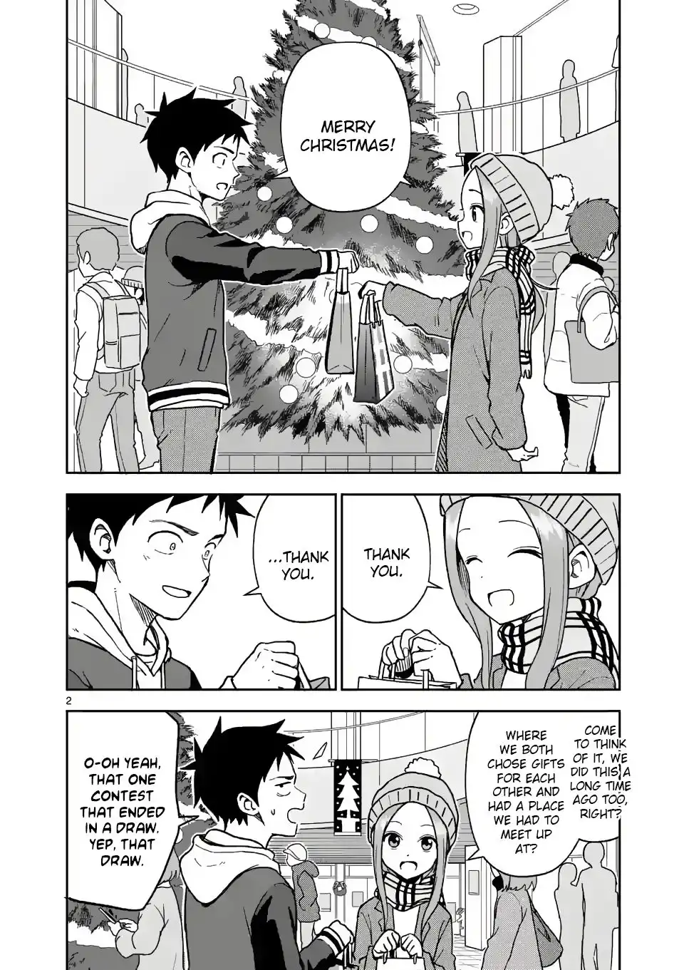 Karakai Jouzu no (Moto) Takagi-san Chapter 166 2